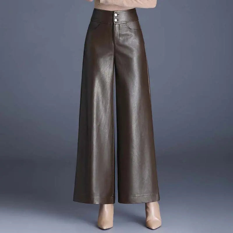 High Waist Thickened Straight Wide Leg Aurélia