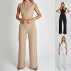 Sleeveless Jumpsuit Wide Leg overalls Aurélia