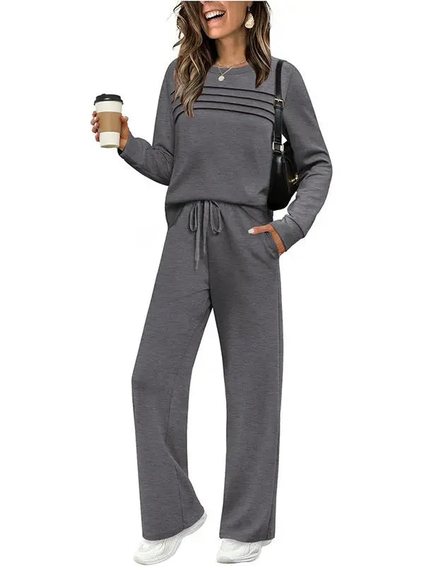 Draw-String Pants And Loose Top Aurélia