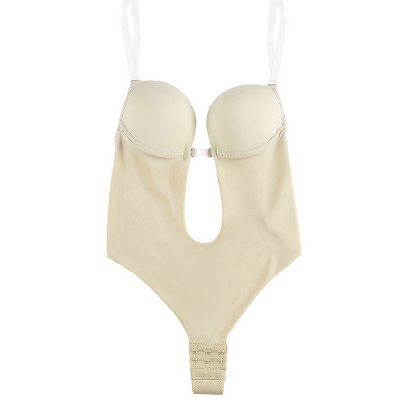 Invisible Shoulder Strap Backless Bra Bra Seamless One-piece Shapewear Aurélia