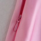 Blush Satin Maxi Dress