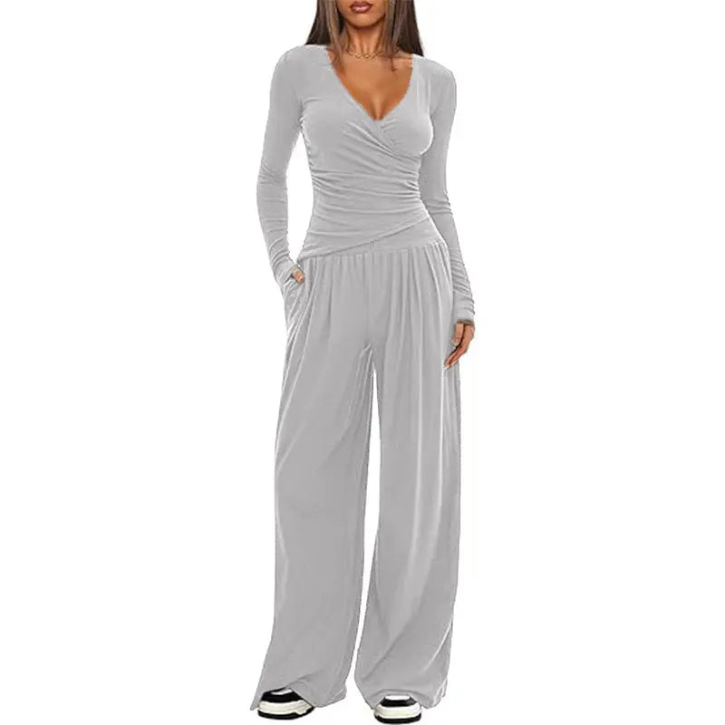 Cross-border Jumpsuit Wide-leg Aurélia