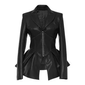 Leather Corset Jacket Aurélia