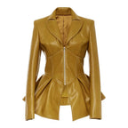 Leather Corset Jacket Aurélia