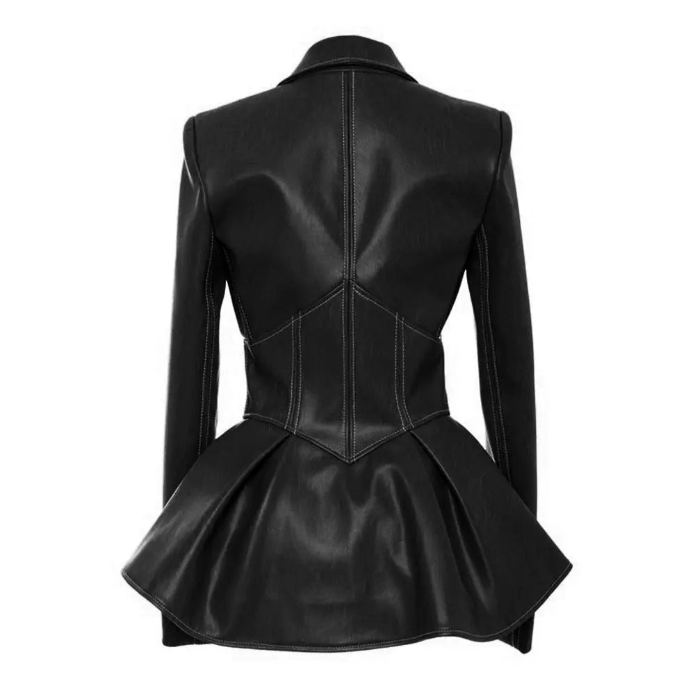 Leather Corset Jacket Aurélia