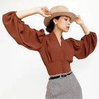 Chic Long-Sleeve Tank Top Aurélia