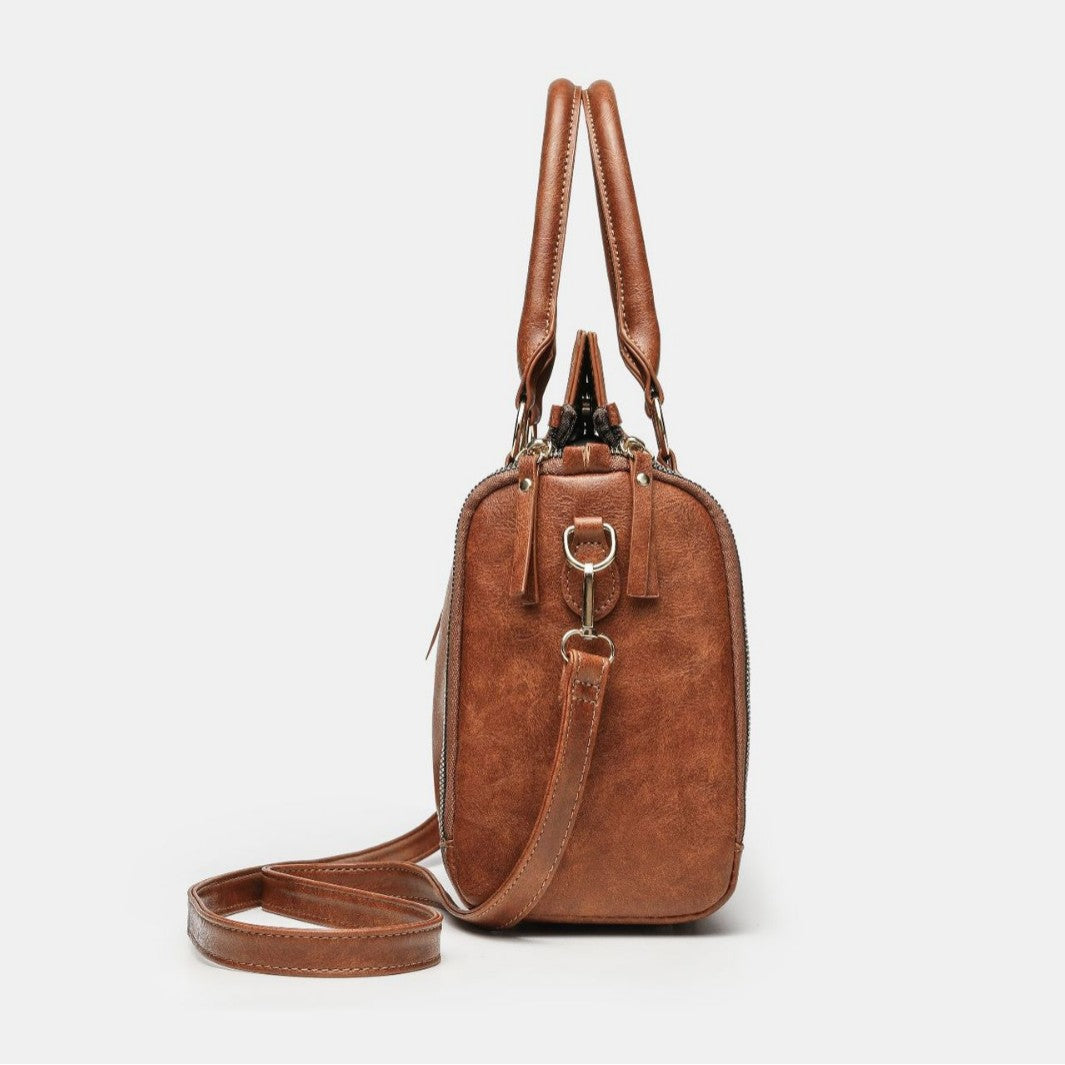 Tote Bag With A Multi-functional, Detachable Shoulder Strap For Handheld Use Aurélia