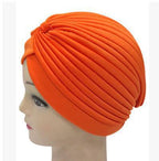 Turban Ethnic Stripes Borderless Cap Headwear