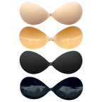 Thickened Seamless Push Up Small Breast Size Exaggerating Bra Silicone Nipple Sticker Aurélia