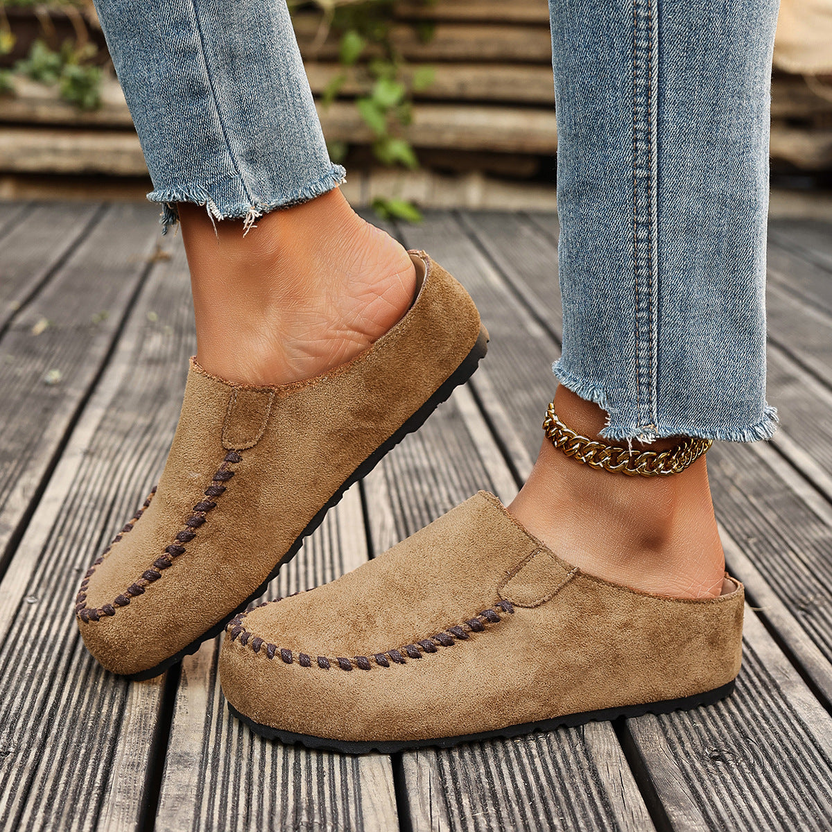 Half-slipper With A Thick Sole For Women Aurélia
