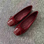 Flat Shoes - Low-cut Patent Leather Mary Jane Fashion Shoes Aurélia