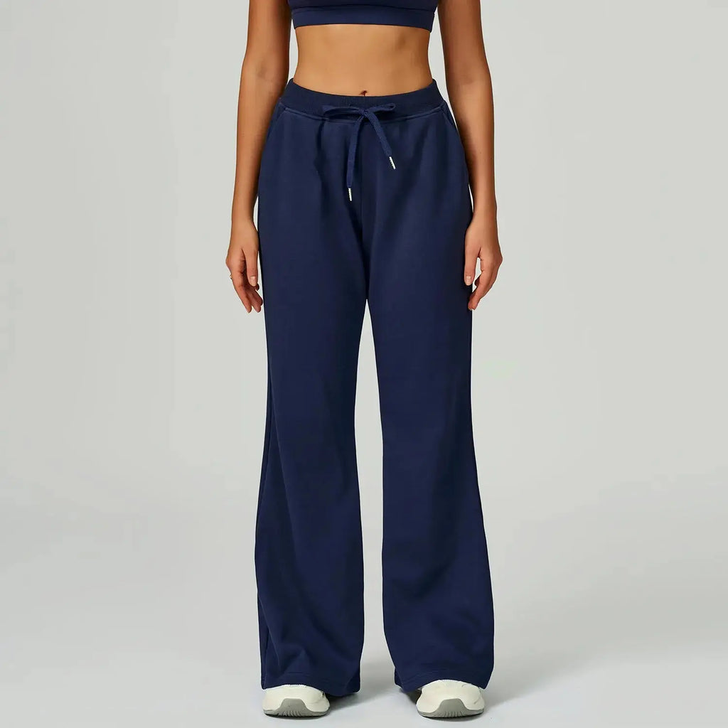Sporty Drawstring Versatile Pants Aurélia