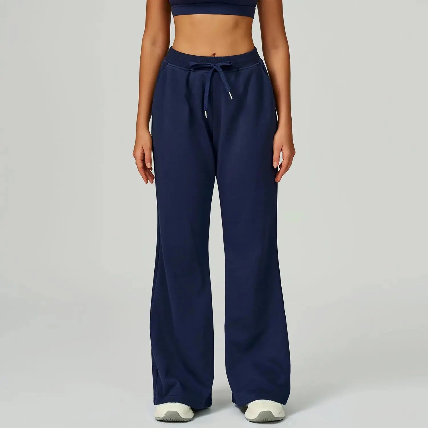 Sporty Drawstring Versatile Pants Aurélia