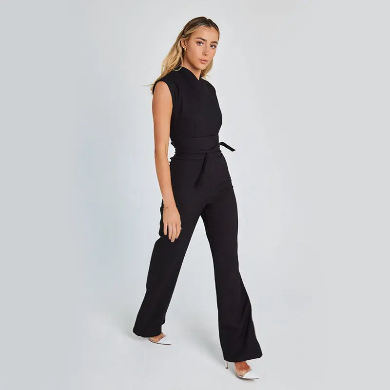 Sleeveless Jumpsuit Wide Leg overalls Aurélia