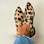 Pointed Toe Leopard Print Pumps Aurélia