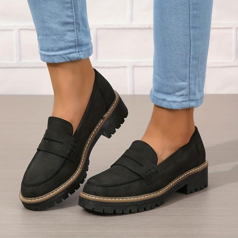 Women's Fashionable Thick-soled Loafers Aurélia
