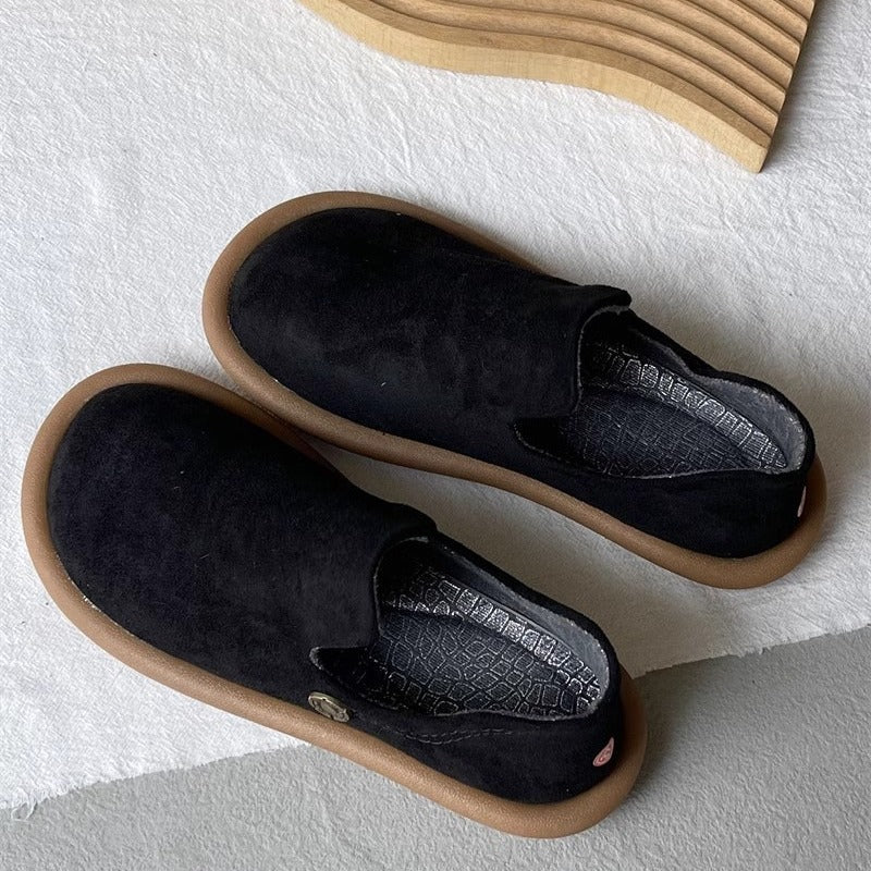 British-style Suede Pumps With A Vintage Vibe Aurélia