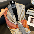 Emulation Silk Scarf Aurélia