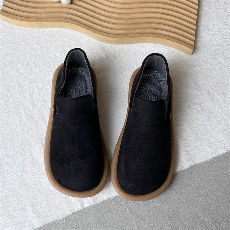 British-style Suede Pumps With A Vintage Vibe Aurélia