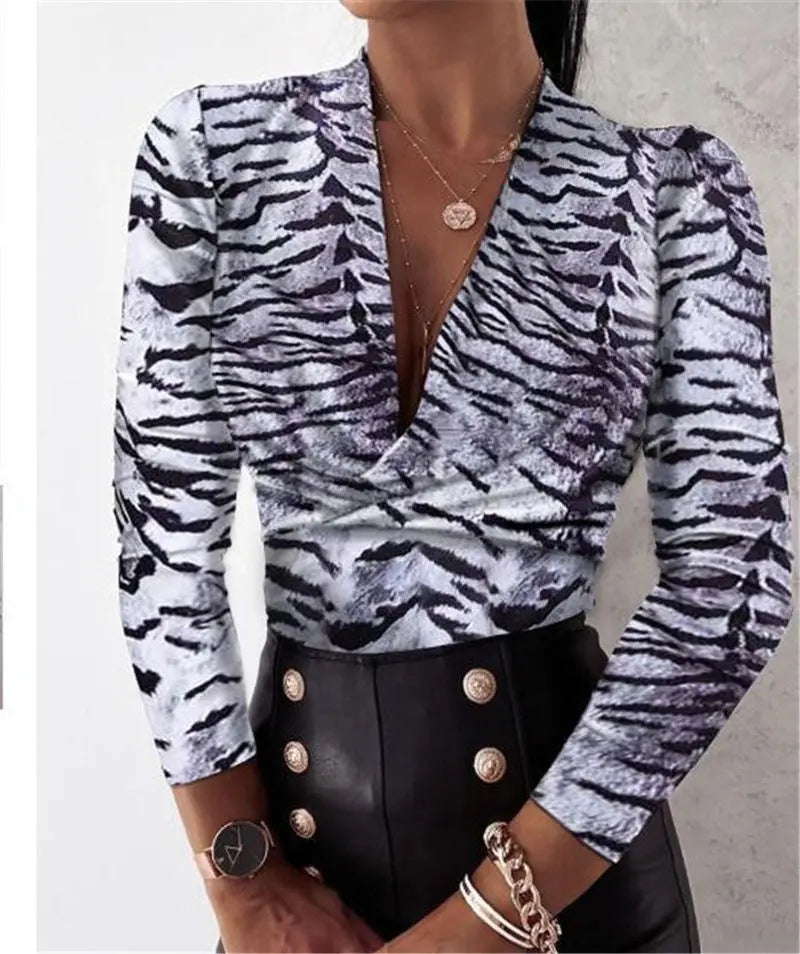 Leopard Print Blouse Aurélia