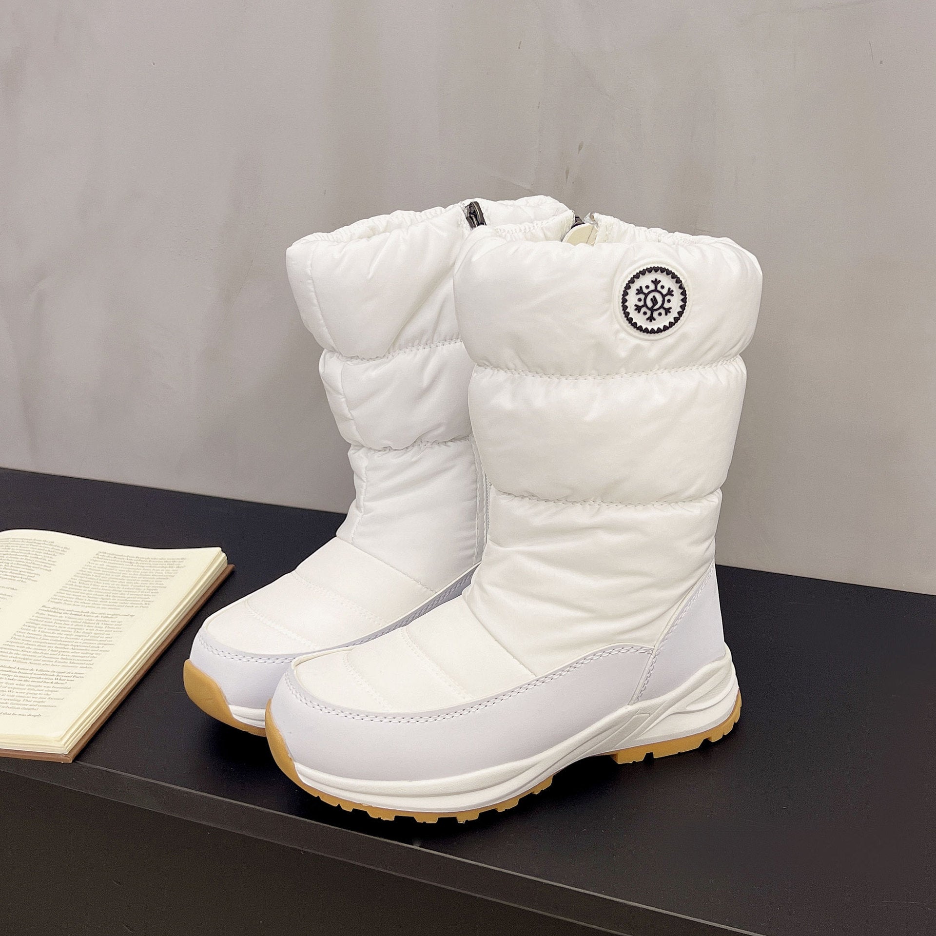 Thickened Cotton Mid-calf Snow Boots Aurélia