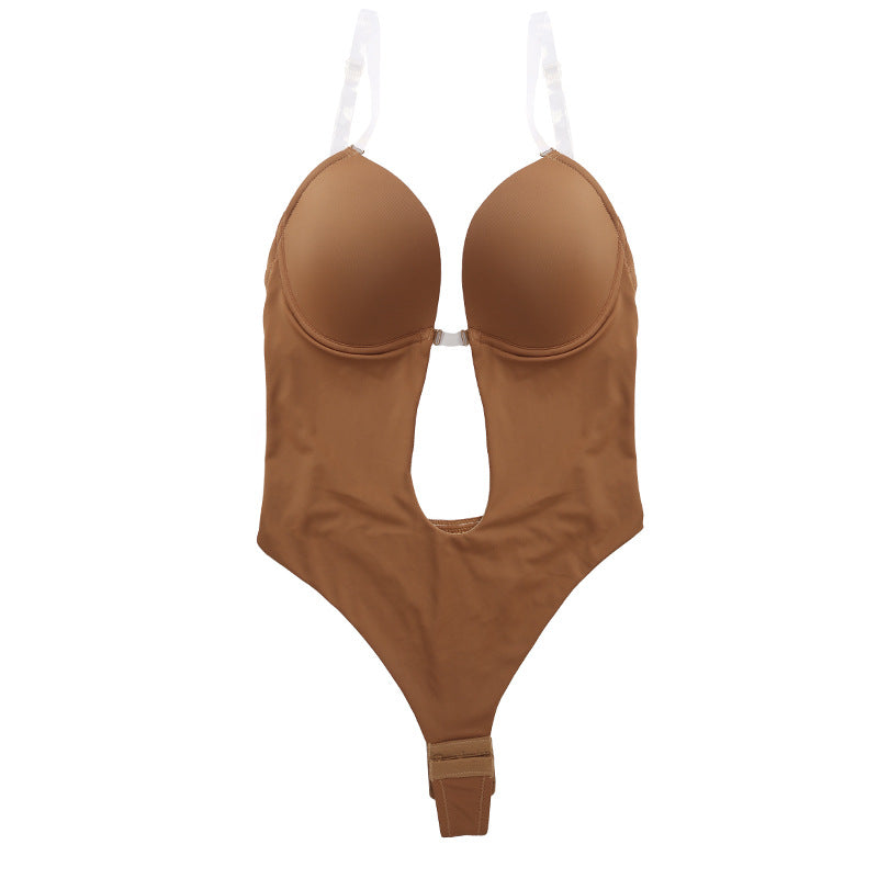 Invisible Shoulder Strap Backless Bra Bra Seamless One-piece Shapewear Aurélia