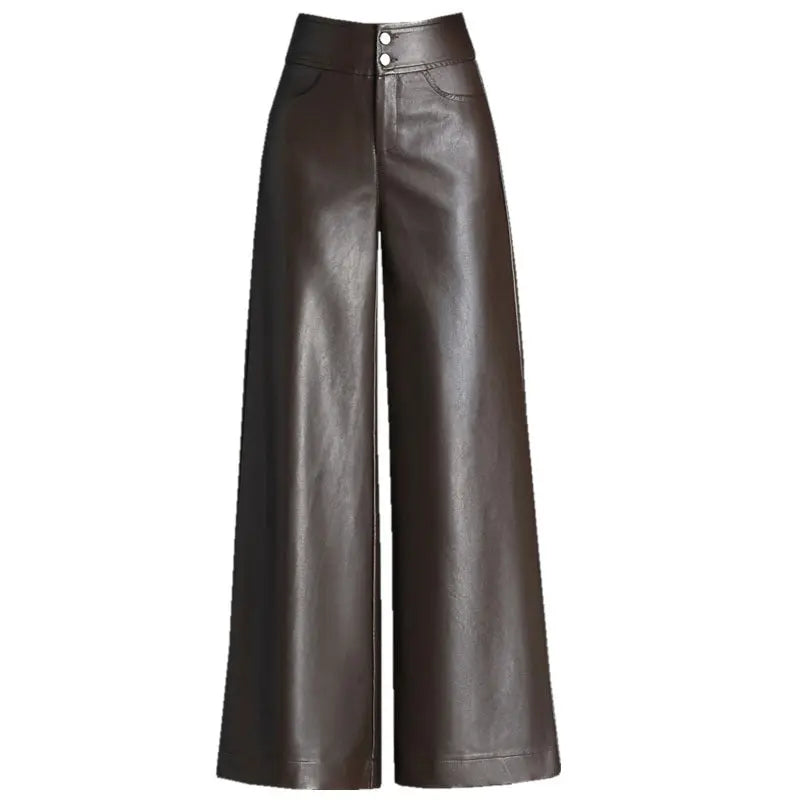 High Waist Thickened Straight Wide Leg Aurélia