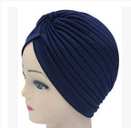 Turban Ethnic Stripes Borderless Cap Headwear