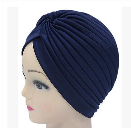 Turban Ethnic Stripes Borderless Cap Headwear
