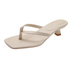 Fashionable Flip-Flops With High Heels Aurélia