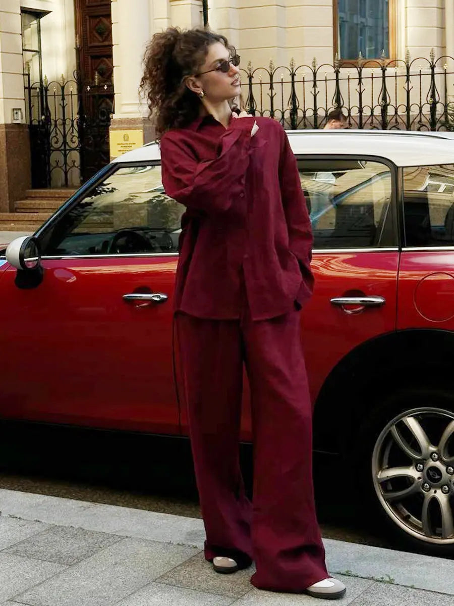 Oversized Shirt  Suit Aurélia