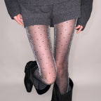 Glitter Tights With Polka Dots For Night Out & Party Looks Aurélia