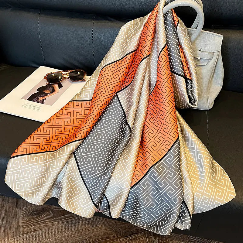 Emulation Silk Scarf Aurélia
