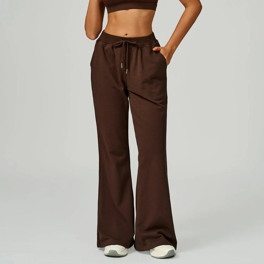 Sporty Drawstring Versatile Pants Aurélia