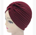 Turban Ethnic Stripes Borderless Cap Headwear
