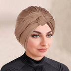 Solid-color Hijab Headscarf For Women