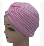 Turban Ethnic Stripes Borderless Cap Headwear