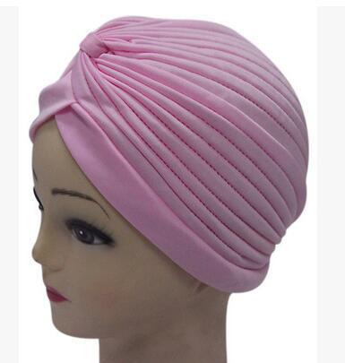 Turban Ethnic Stripes Borderless Cap Headwear