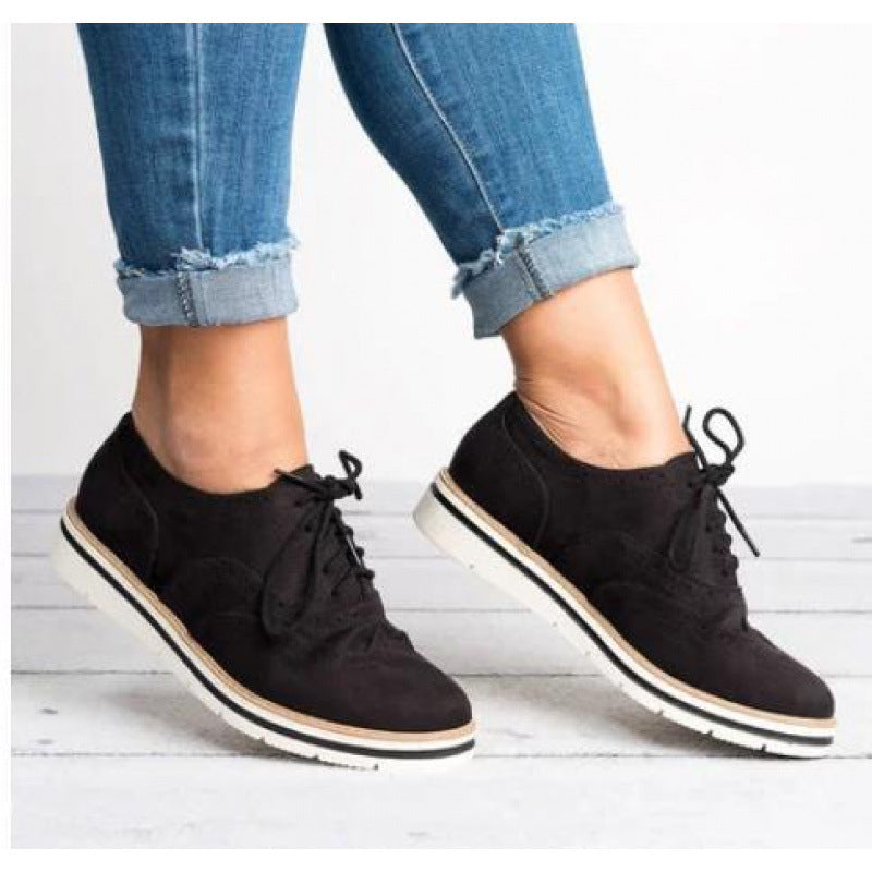 Retro British-style Casual Women's Shoes Aurélia