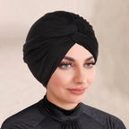 Solid-color Hijab Headscarf For Women