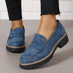 Women's Fashionable Thick-soled Loafers Aurélia