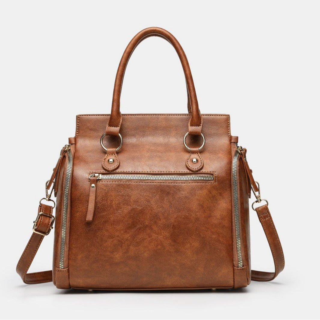 Tote Bag With A Multi-functional, Detachable Shoulder Strap For Handheld Use Aurélia