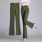 Split Flare High Waist Slimming Pants Aurélia