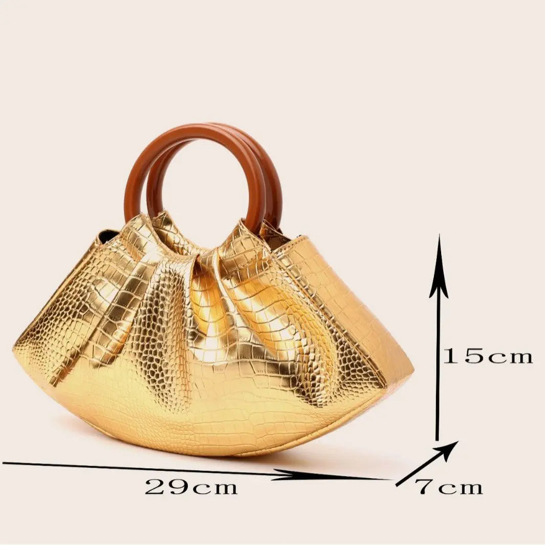 Chic Pleats Handbag Aurélia