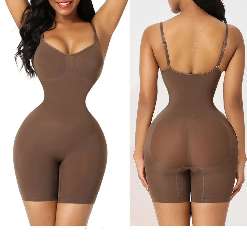 Thin Elastic Bodysuit Seamless Shape-wear Aurélia