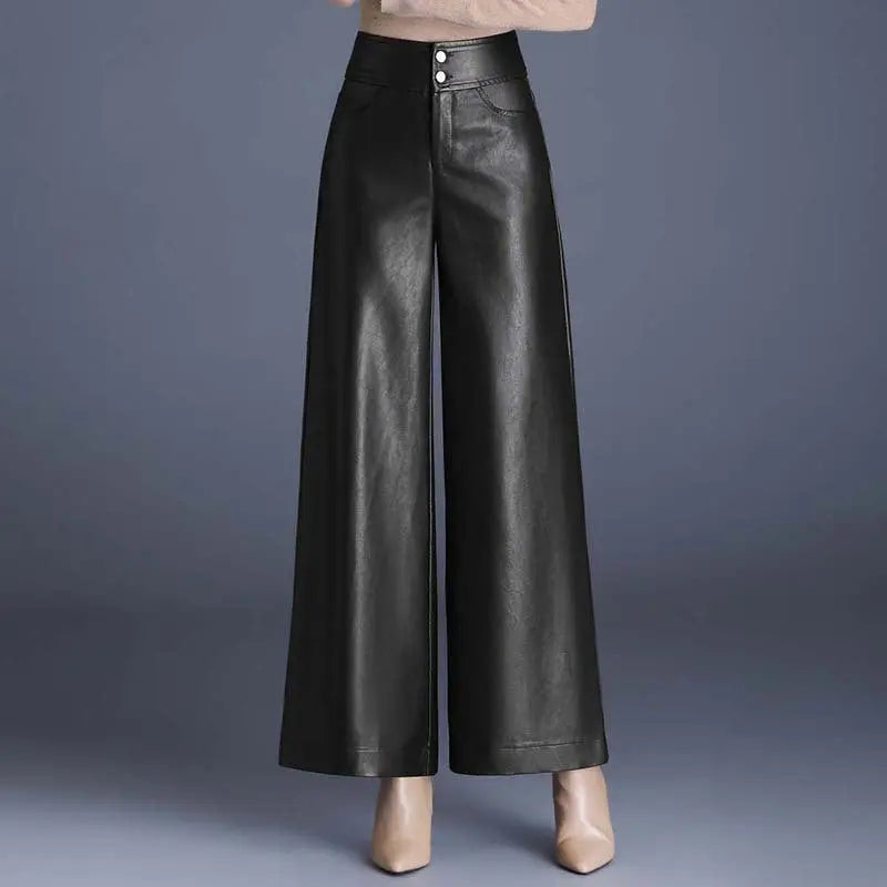 High Waist Thickened Straight Wide Leg Aurélia