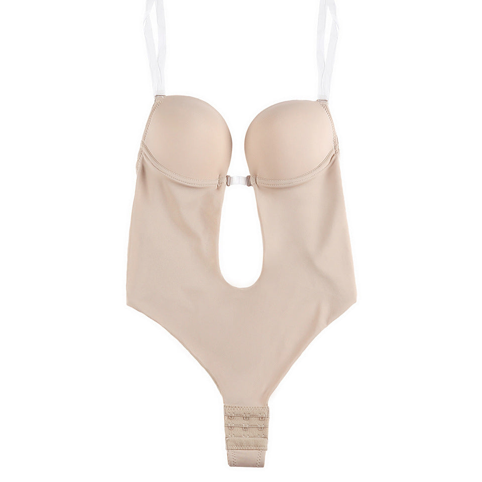 Invisible Shoulder Strap Backless Bra Bra Seamless One-piece Shapewear Aurélia