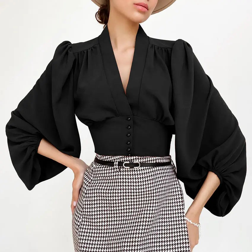 Chic Long-Sleeve Tank Top Aurélia
