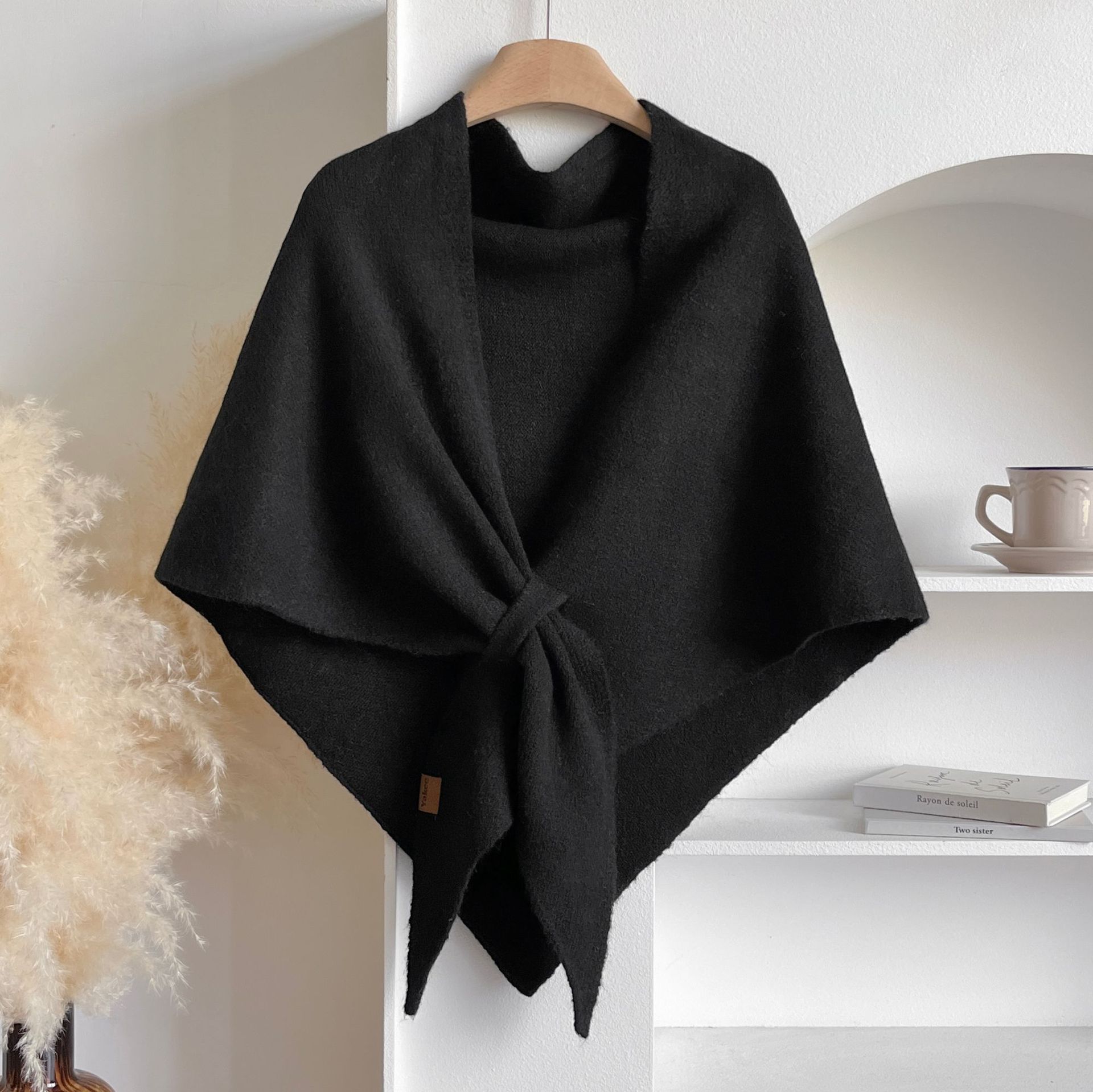 Knitted Neck Wrap Soft Warm Shawl For Women