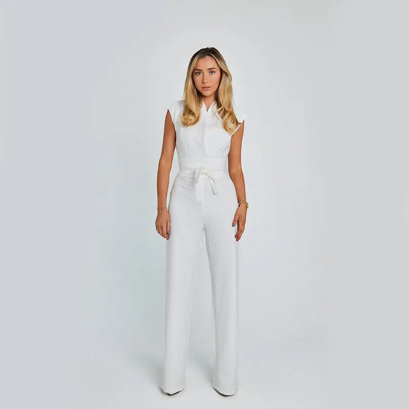 Sleeveless Jumpsuit Wide Leg overalls Aurélia
